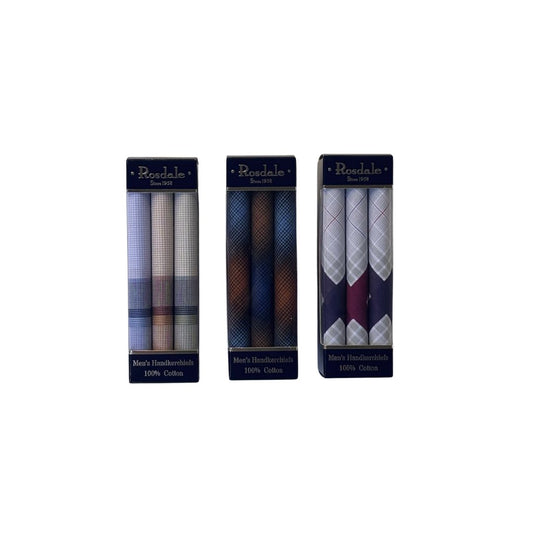 Handkerchief 3-Pack Box Set