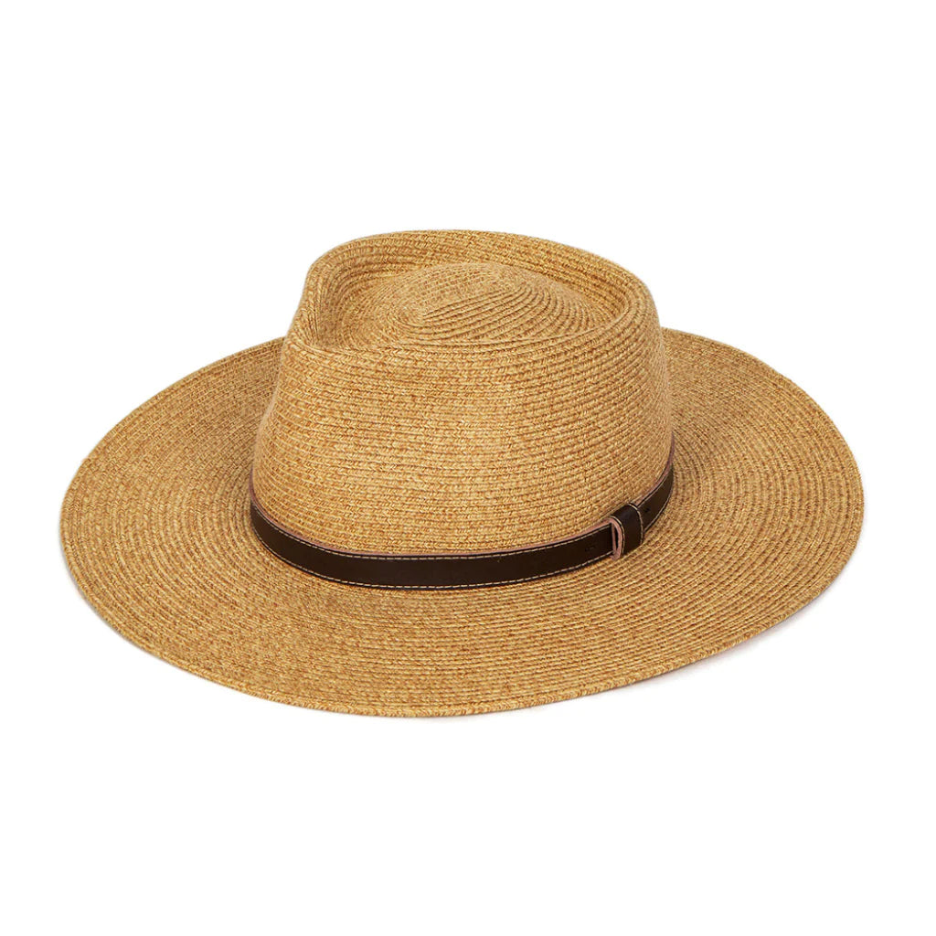 Hunter Creek Fedora L/XL Camel Mens Hats by ooGee | The Bloke Shop