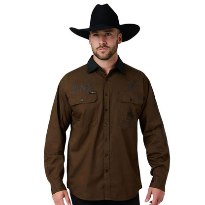 Hawkeye Contrast Collar Shirt