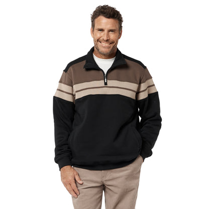 Henrich Snowy Mt Half Zip Fleece Jumper