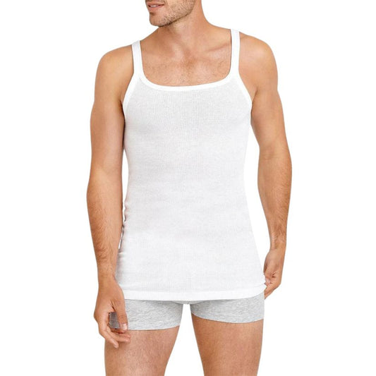 Holeproof All Seasons Athletic Singlet L White Mens Underwear by Holeproof | The Bloke Shop