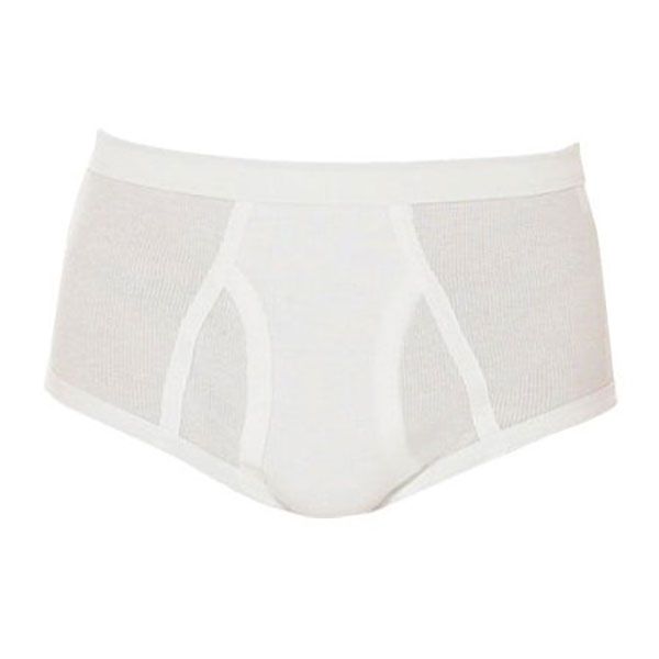 Holeproof All Seasons Brief White Mens Underwear by Holeproof | The Bloke Shop