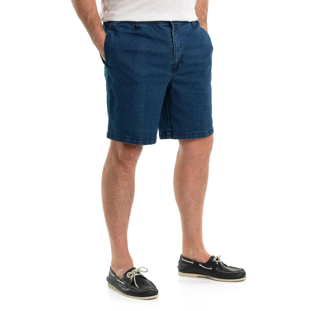 Ipswich Denim Short 82 Denim Mens Shorts by Breakaway | The Bloke Shop