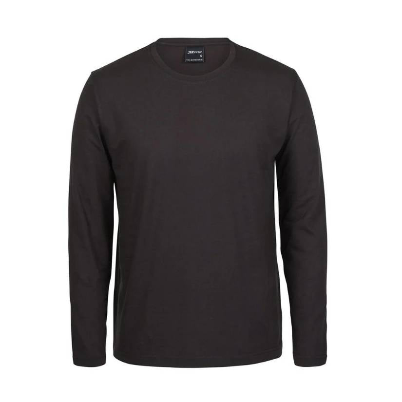 JBs Long Sleeve T Shirt No Cuff 3XL Gunmetal Mens Tshirt by JBs Wear | The Bloke Shop