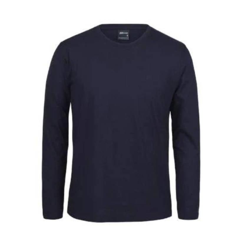 JBs Long Sleeve T Shirt No Cuff 3XL Navy Mens Tshirt by JBs Wear | The Bloke Shop