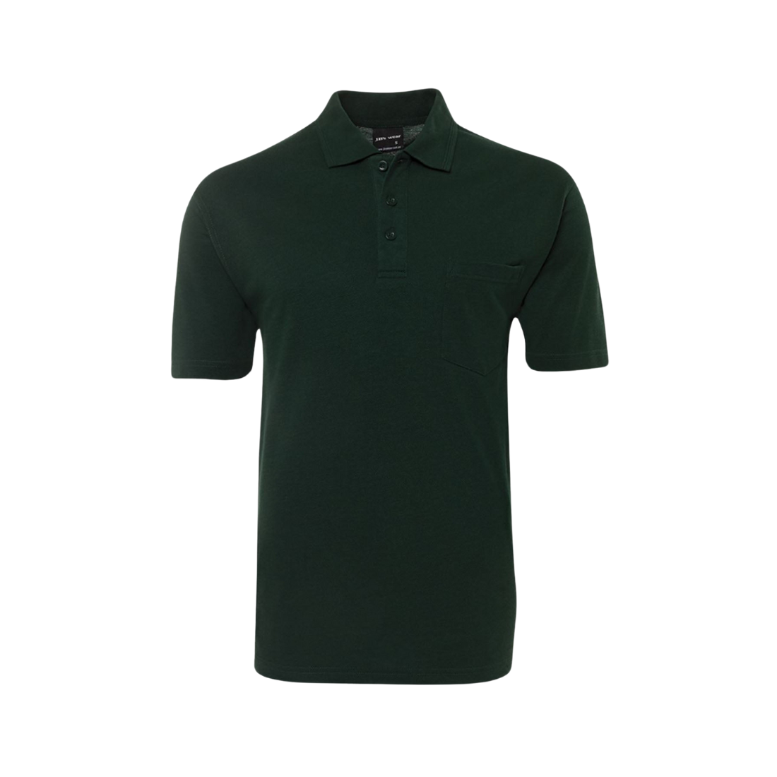 JBs Pocket Polo - Short Sleeve - LOADS OF COLOURS! M Bottle Green Mens Polo by JBs Wear | The Bloke Shop