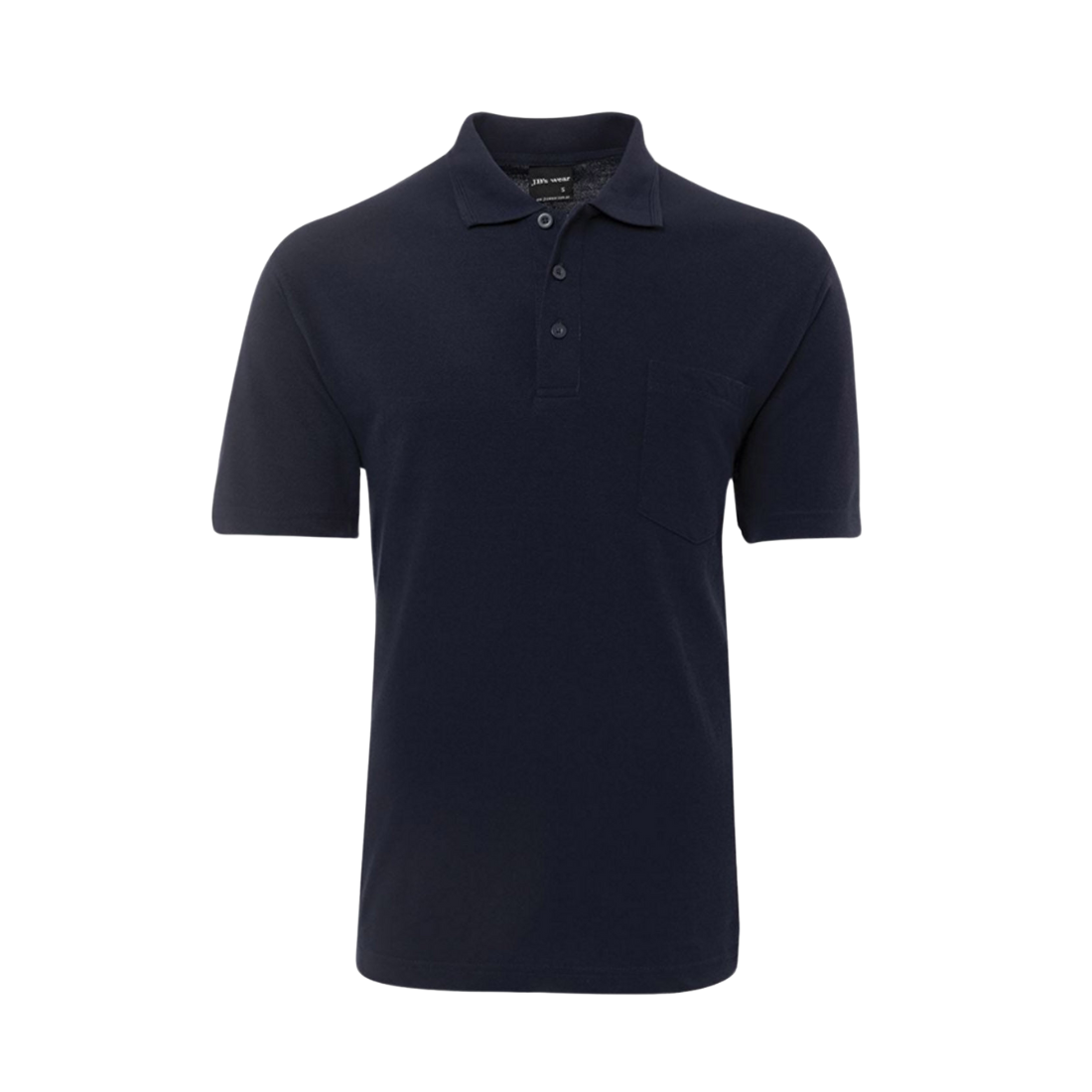 JBs Pocket Polo - Short Sleeve - LOADS OF COLOURS! M Navy Mens Polo by JBs Wear | The Bloke Shop