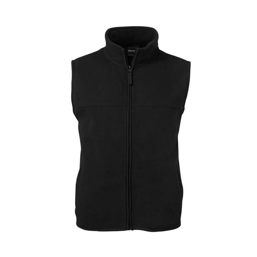 JBs Polar Fleece Vest S Black Mens Vest by JBs Wear | The Bloke Shop