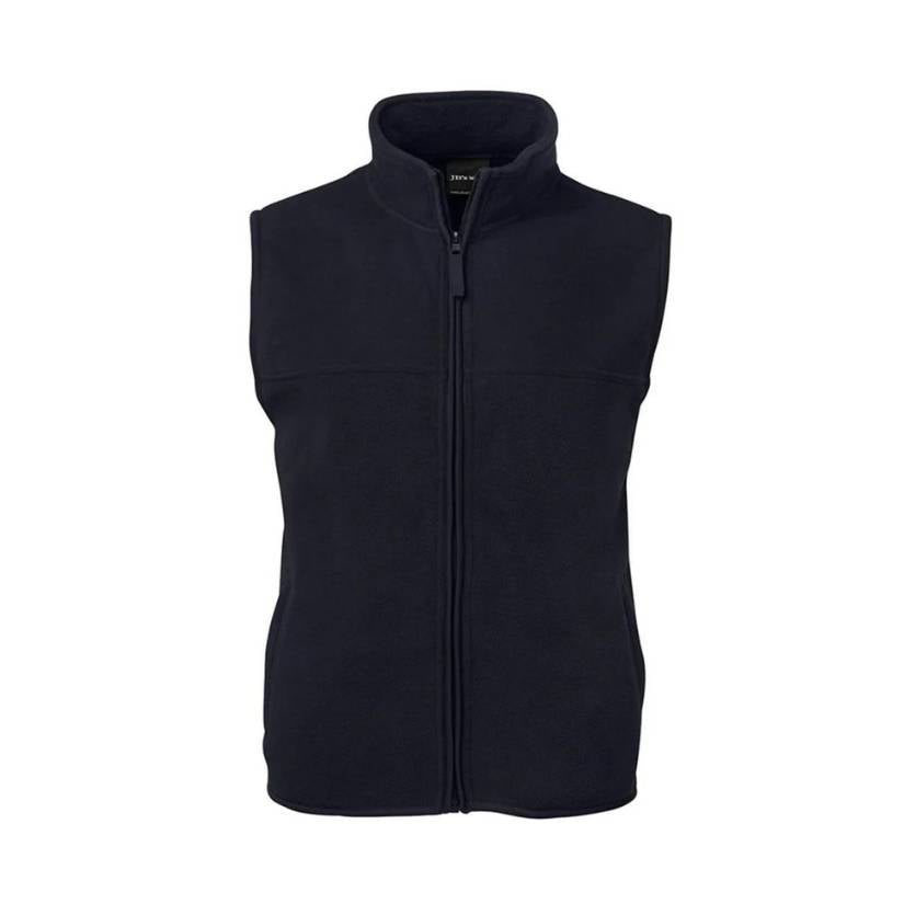 JBs Polar Fleece Vest S Navy Mens Vest by JBs Wear | The Bloke Shop