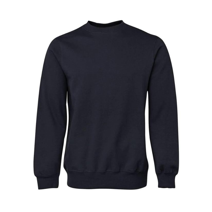 JBs Poly/Cotton Fleece Crew Sweater 3XL Navy Mens Winter Top by JBs Wear | The Bloke Shop