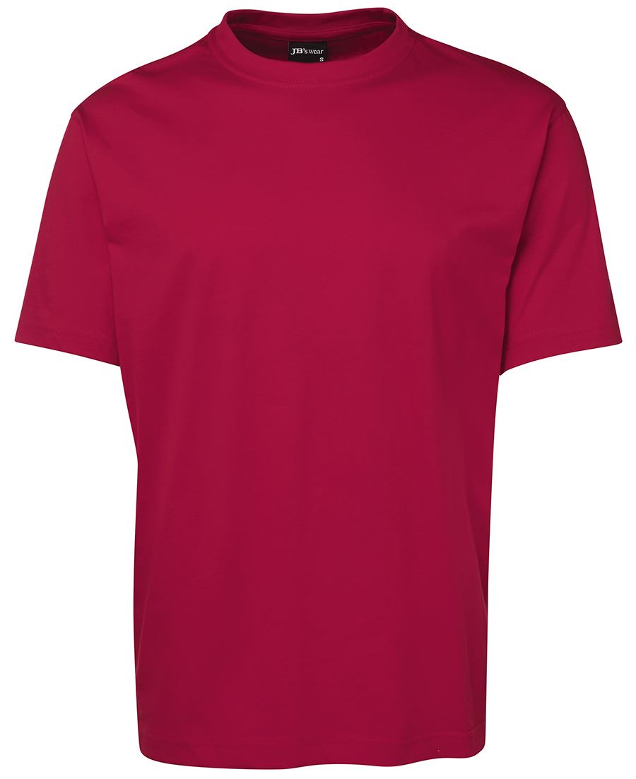 JBs T Shirt - Essential Everyday Tee - ALL COLOURS 3XL Dark Red Mens Tshirt by JBs Wear | The Bloke Shop