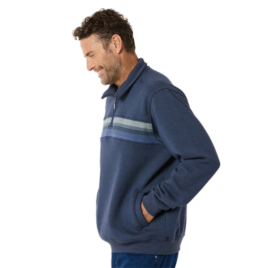 Karl Snowy Mountain Half-Zip Fleece