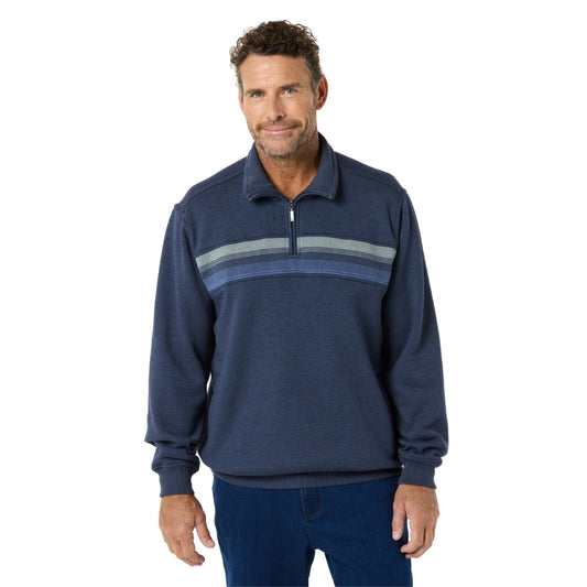 Karl Snowy Mountain Half-Zip Fleece