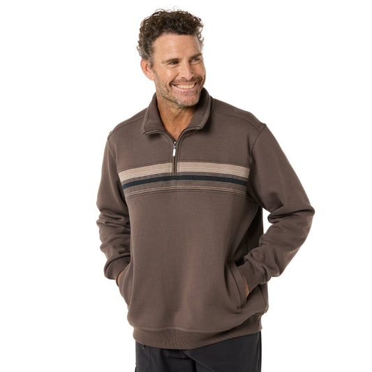 Karl Snowy Mt Half-Zip Fleece Jumper