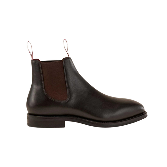 Kidman Dress Boot 10 Chestnut Workboots by Rossi | The Bloke Shop