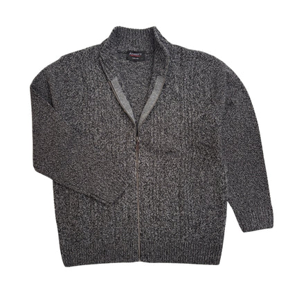 Knit Full Zip Pure Wool