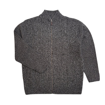 Knit Full Zip Pure Wool