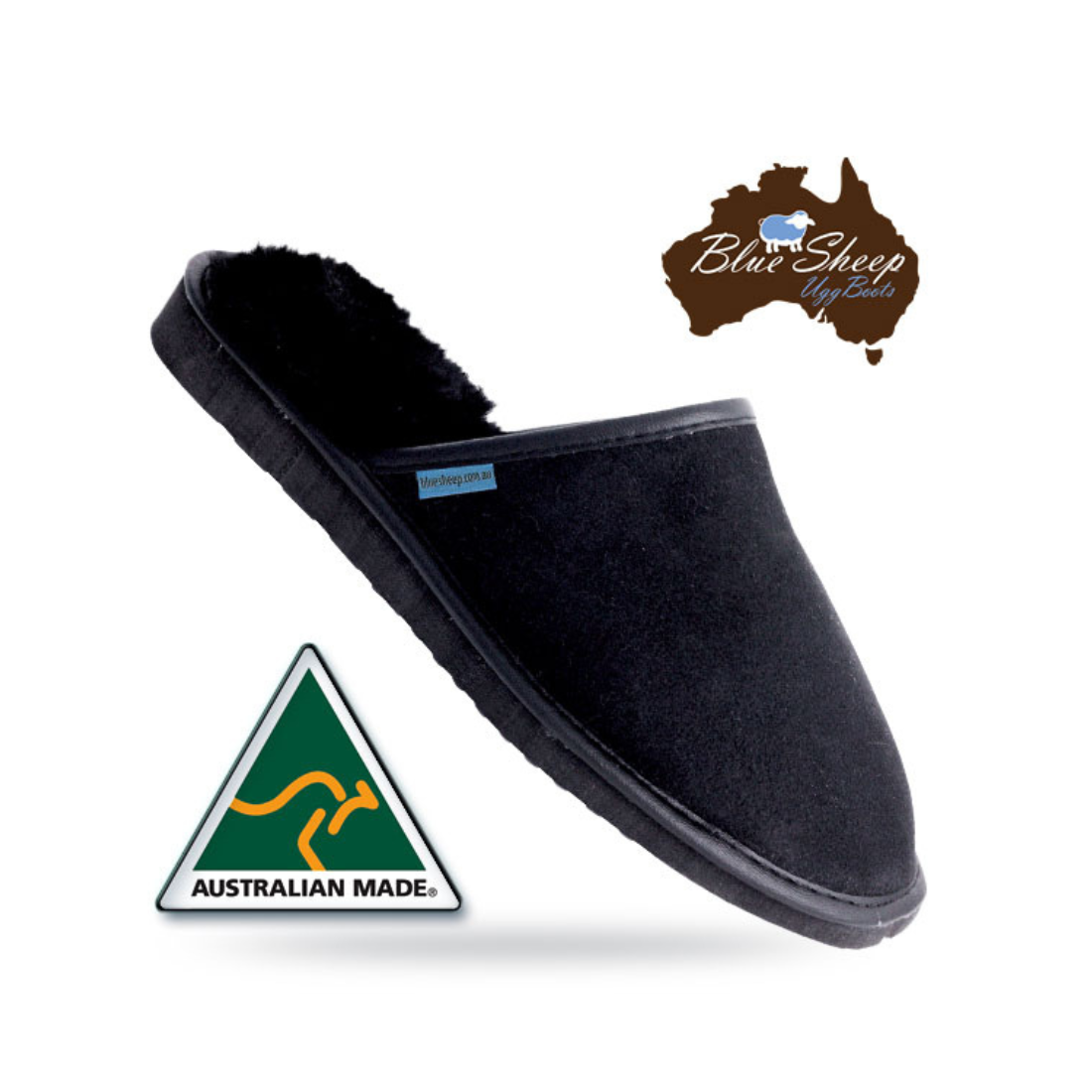 Shop Ugg Boots | Blue Sheep Scuff Slippers in McLaren Vale, South Australia, 30 minutes south of Adelaide. Made in Australia