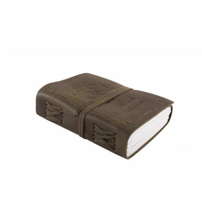 Leather Journal - Compass
