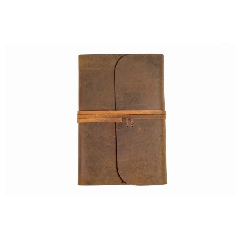 Leather Journal - Refillable A5 Unlined A5 Accessories by Indepal | The Bloke Shop