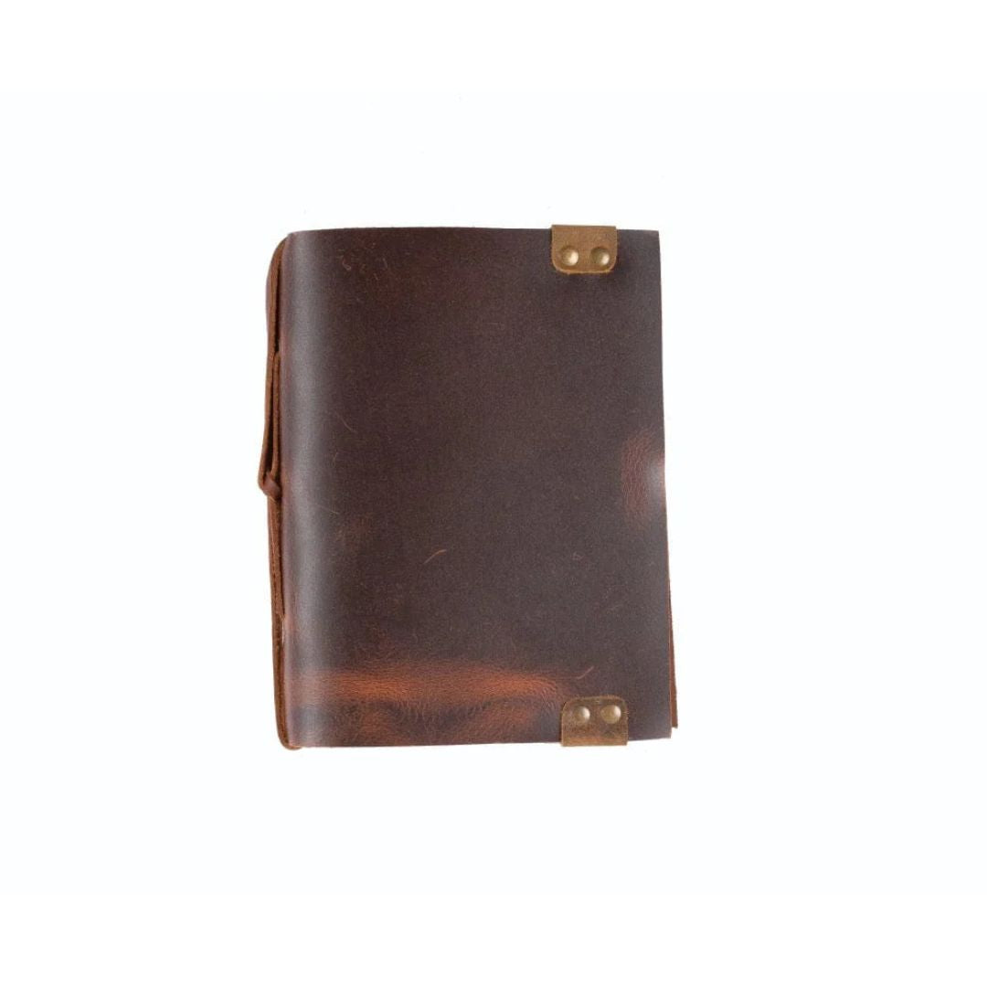 Leather Journal - Windsor OS Brown Accessory by Indepal | The Bloke Shop