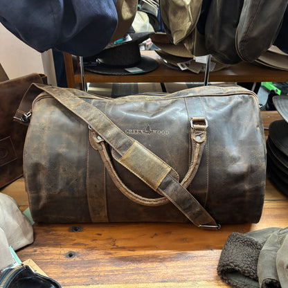 Leather Large Duffel Bag