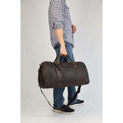 Leather Large Duffel Bag