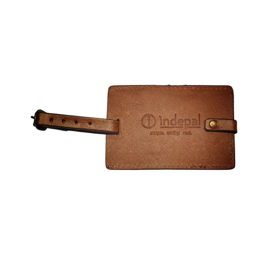 Leather Luggage Tag - Perry OS Accessory by Indepal | The Bloke Shop