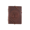 Leather Notebook Unlined - Tree of Life