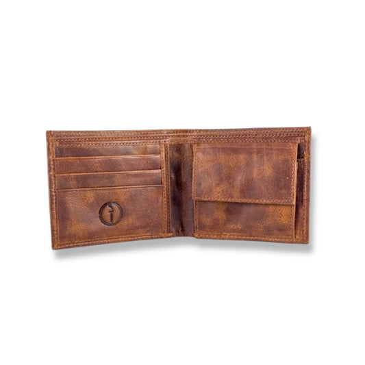 Leather Pocket Open Wallet