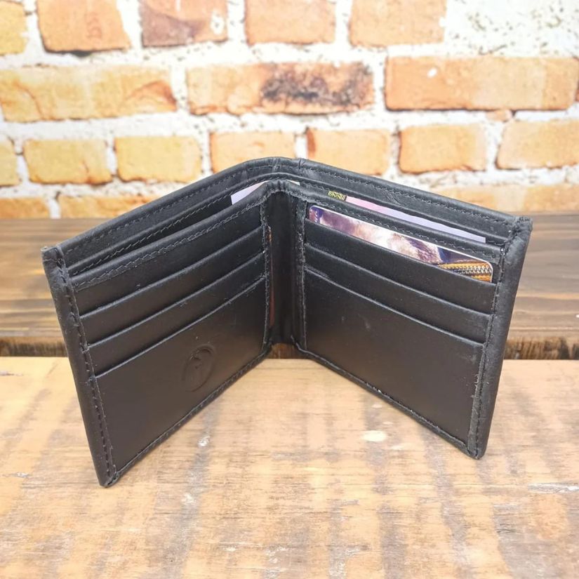 Leather Slot Open Wallet OS Accessories by Indepal | The Bloke Shop