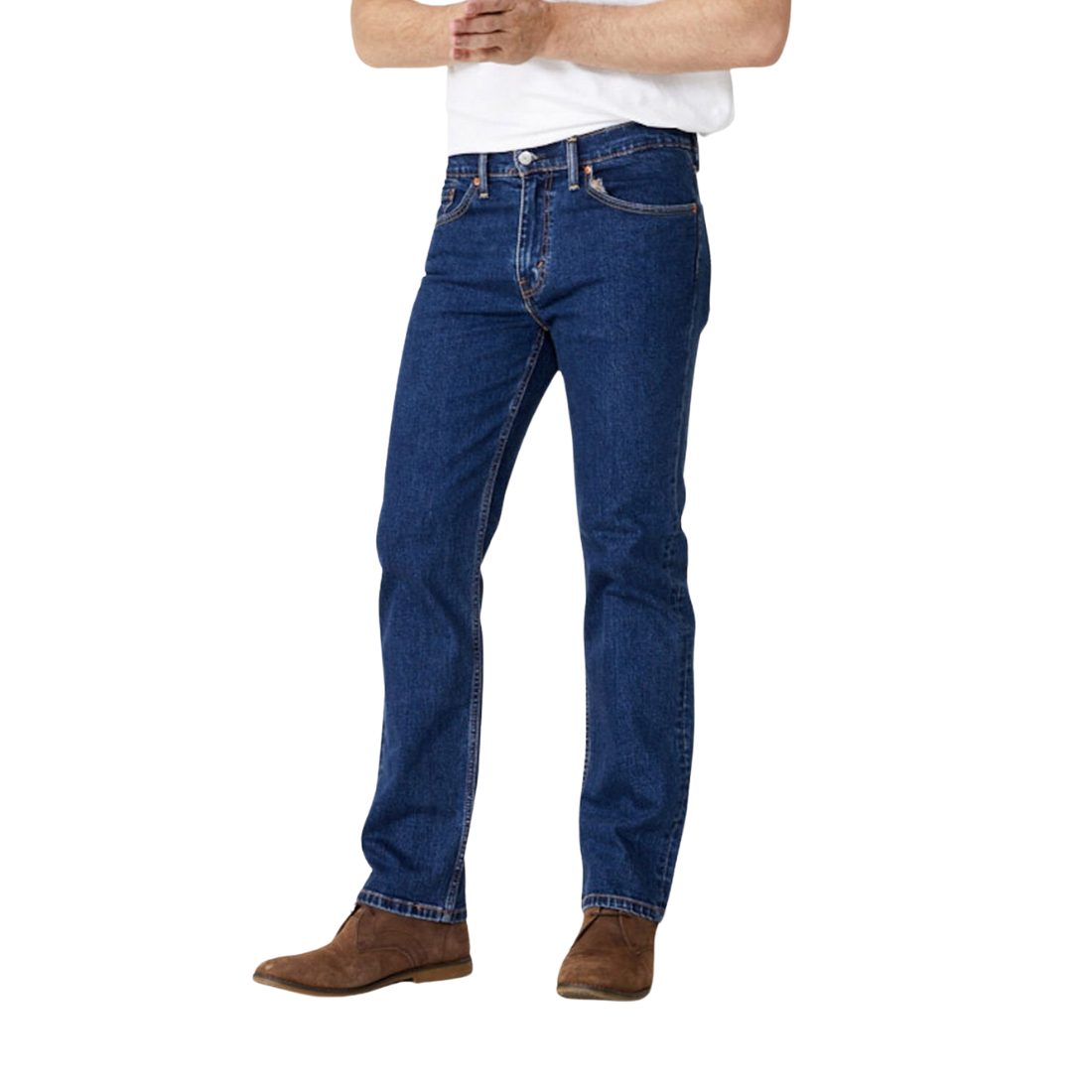 Levis® 516 Standard Striaght Jean 3130 Dk Stwsh Mens Jeans by Levis | The Bloke Shop