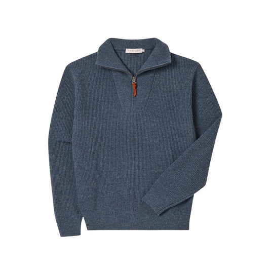 Linton Half-Zip Lambswool Knit