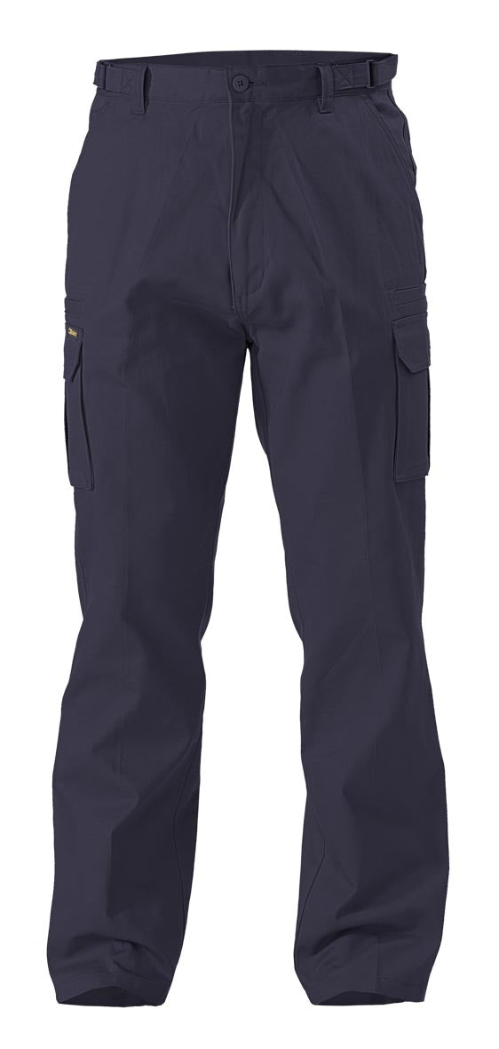 Mens Original 8 Pocket Cargo Pant 102S Navy Workwear by Bisley | The Bloke Shop