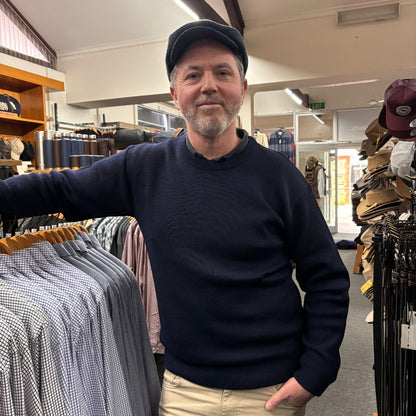 Merino Rib Knit Crew