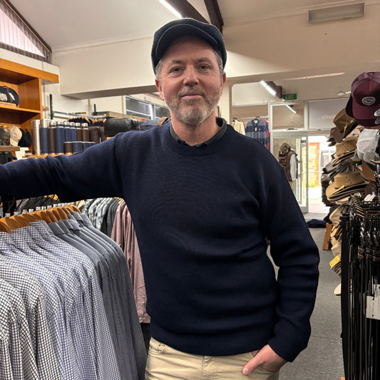 Merino Rib Knit Crew