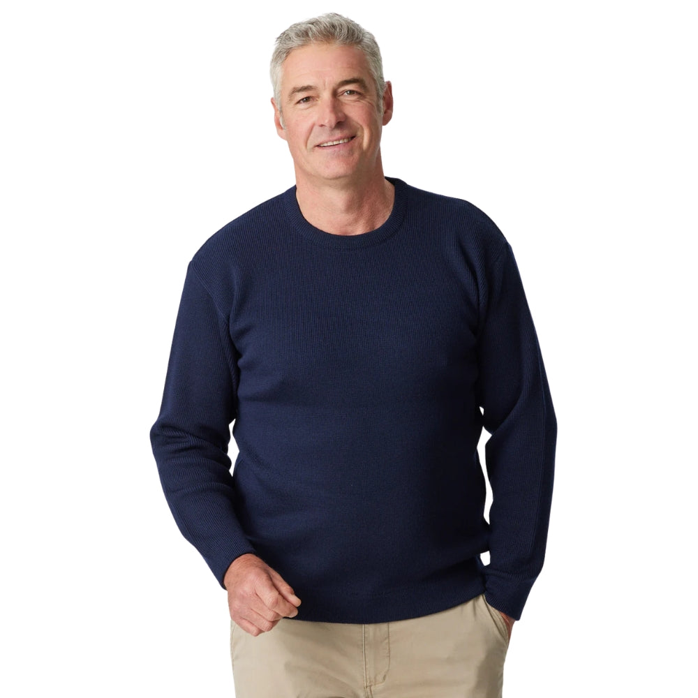 Merino Rib Knit Crew