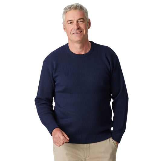 Merino Rib Knit Crew