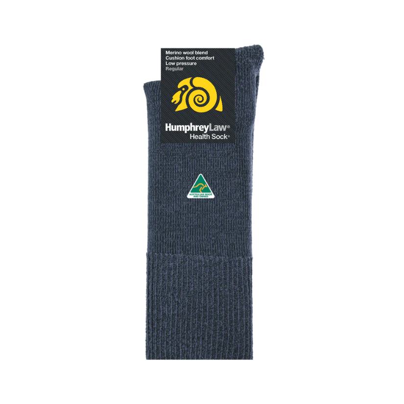 Merino Wool Blend Sock by Humphrey Law L Olive Menswear Accessories by Humphrey Law Socks | The Bloke Shop