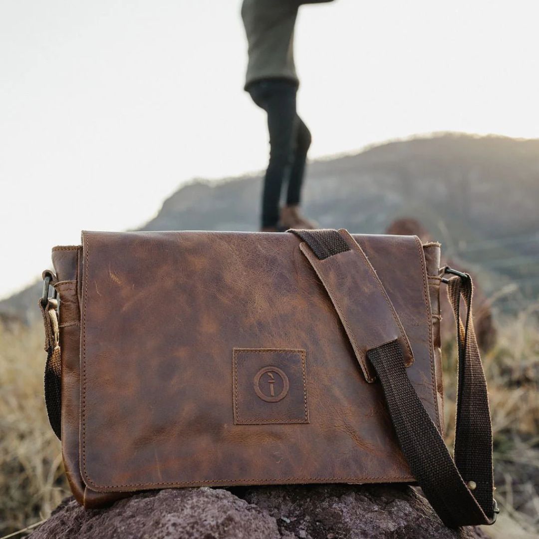 Messenger Bag - Soldier 13 13 Dusty Antique Accessories by Indepal | The Bloke Shop