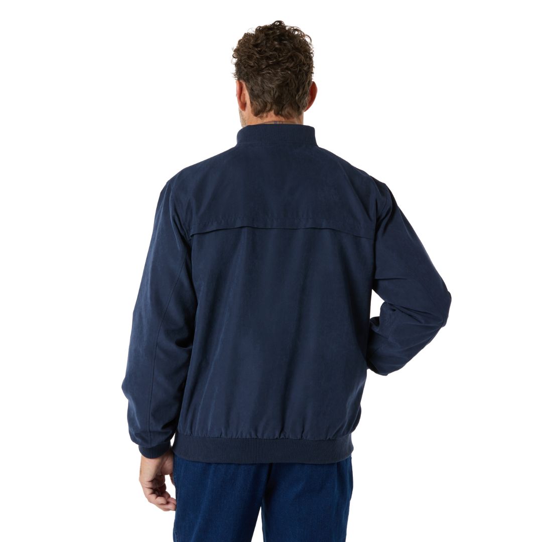 Microfibre Bomber Jacket