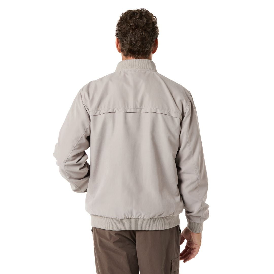 Microfibre Bomber Jacket