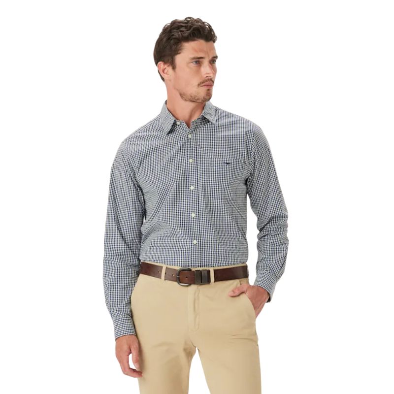Mogo Poplin Check LS Shirt