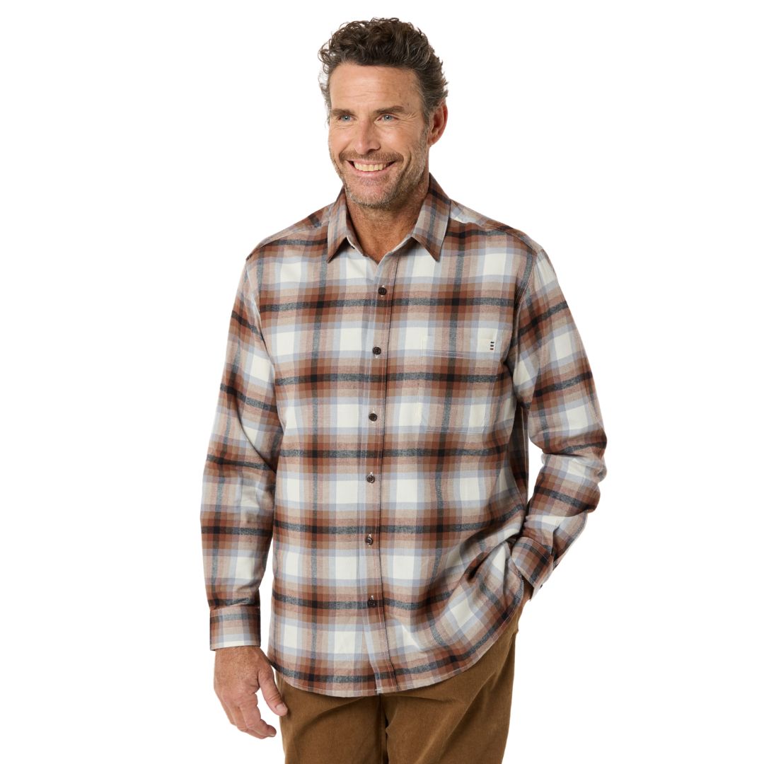 Montez Cotton Brush Shirt