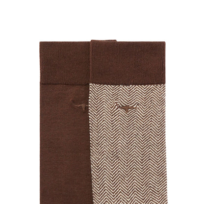 Nelson Herringbone Sock 2-Pack