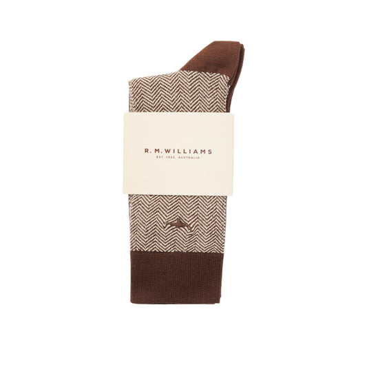 Nelson Herringbone Sock 2-Pack