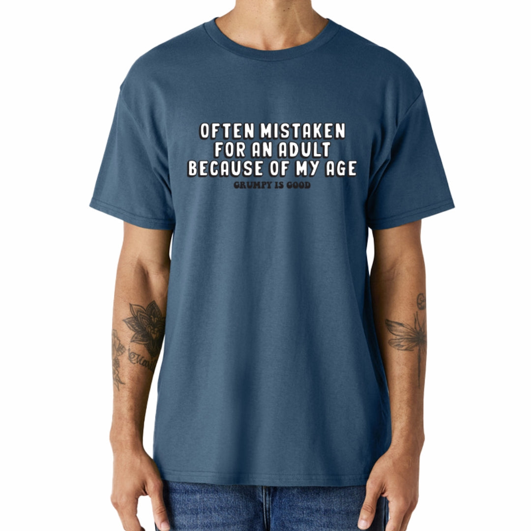 Often Mistaken for Adult - Men's Graphic T-Shirt