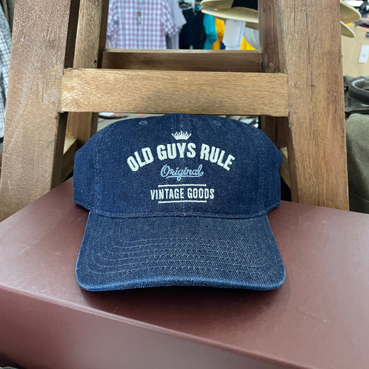 Old Guys Rule - Vintage Goods Cap | Presents for Older Men