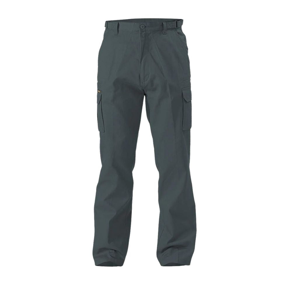 Original 8 Pocket Cargo Pant 102S Bottle Green Workwear by Bisley | The Bloke Shop