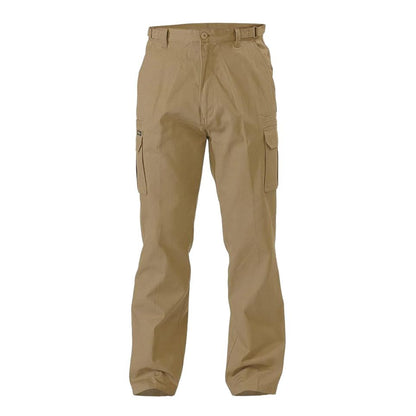 Original 8 Pocket Cargo Pant 102S Khaki Workwear by Bisley | The Bloke Shop